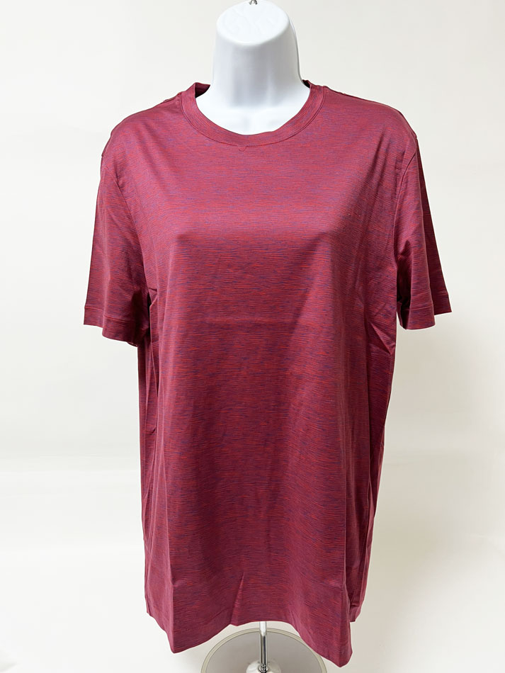LOUIS VUITTON ルイヴィトン メンズ Tシャツ 半袖 トップス エピ レッド ブルー コットン Mサイズ【中古】|ブランドショップ山本