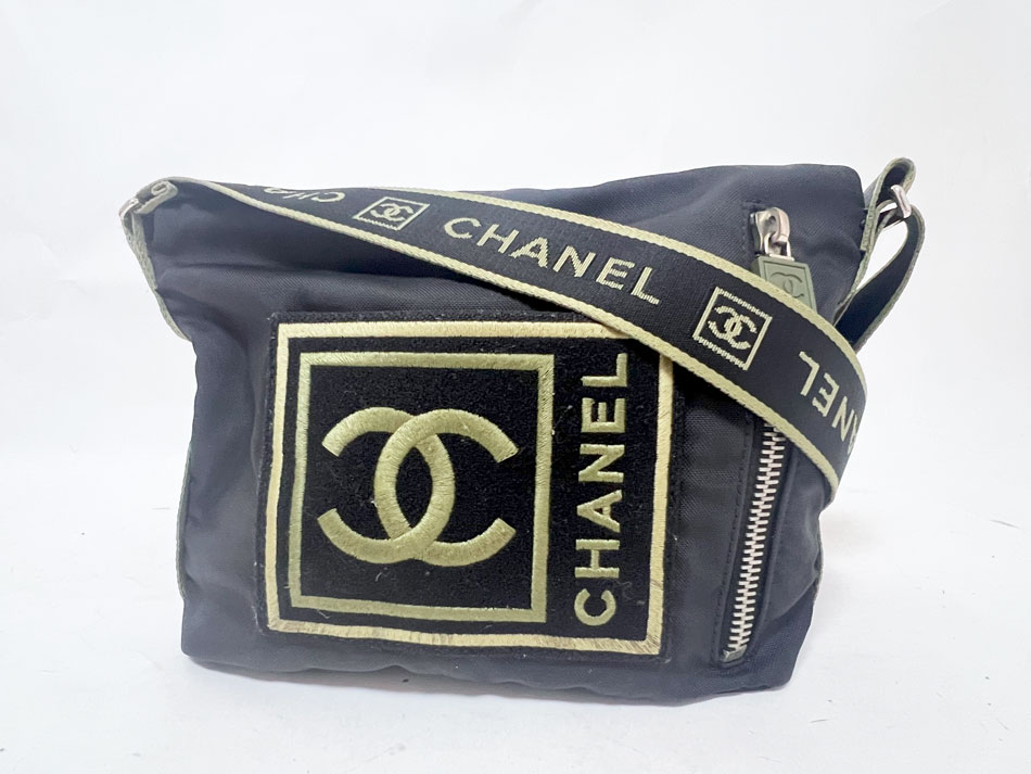 CHANEL シャネルスポーツライン ウエッジソール 編み上げ 楽天市場】【バッグ】 CHANEL シャネル スポーツライン ココ