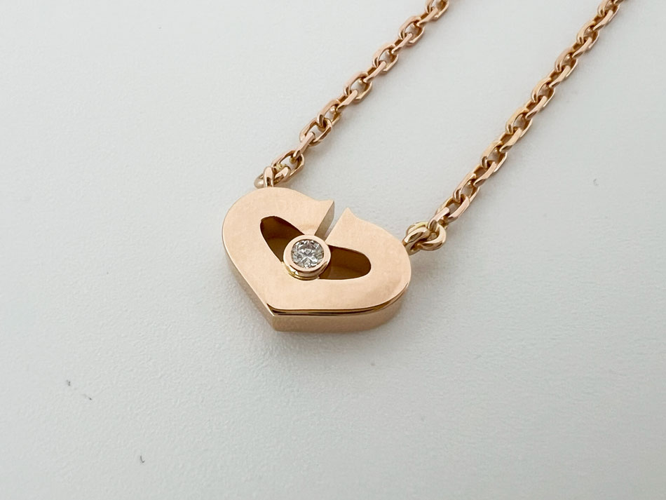 カルティエ ミニハートオブネックレス Cartier 正規品 CARTIER カルティエ ミニハート オブ カルティエ ダイヤモンド