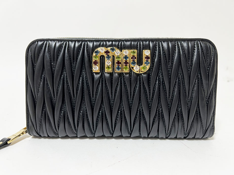 楽天市場】Miu Miu ミュウ ミュウ ミュウミュウ マテラッセ ギャザー L