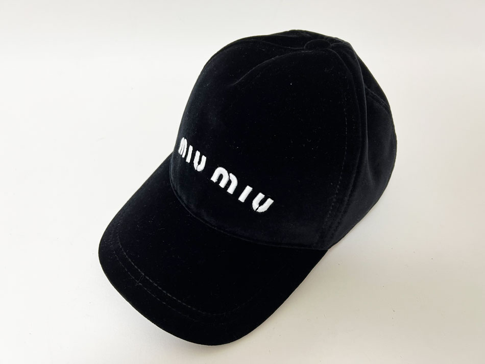 休み miu ミュウミュウ レディース ベースボールキャップ 帽子