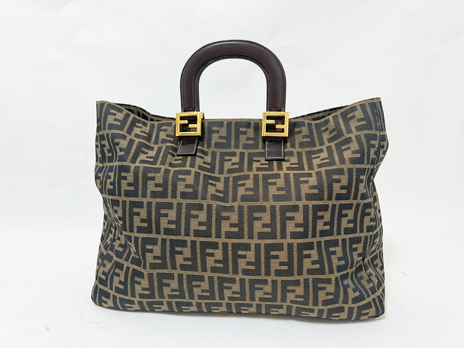 楽天市場】【バッグ】FENDI フェンディ ロゴ トートバッグ