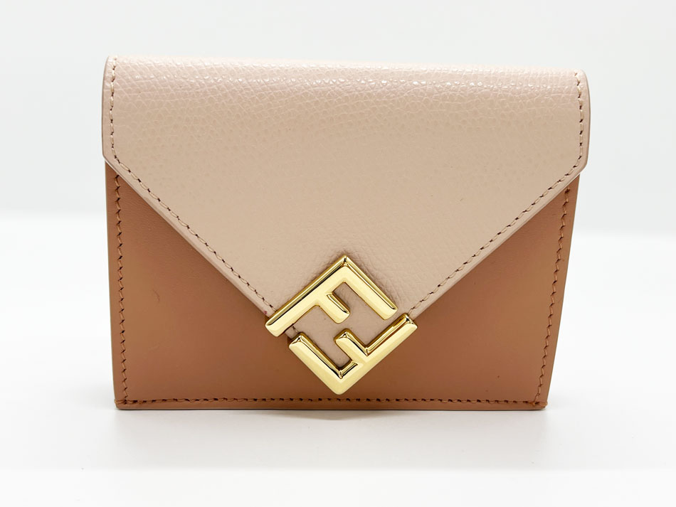 楽天市場】FENDI フェンディ ダイアゴナル ズッカ柄 コンパクト