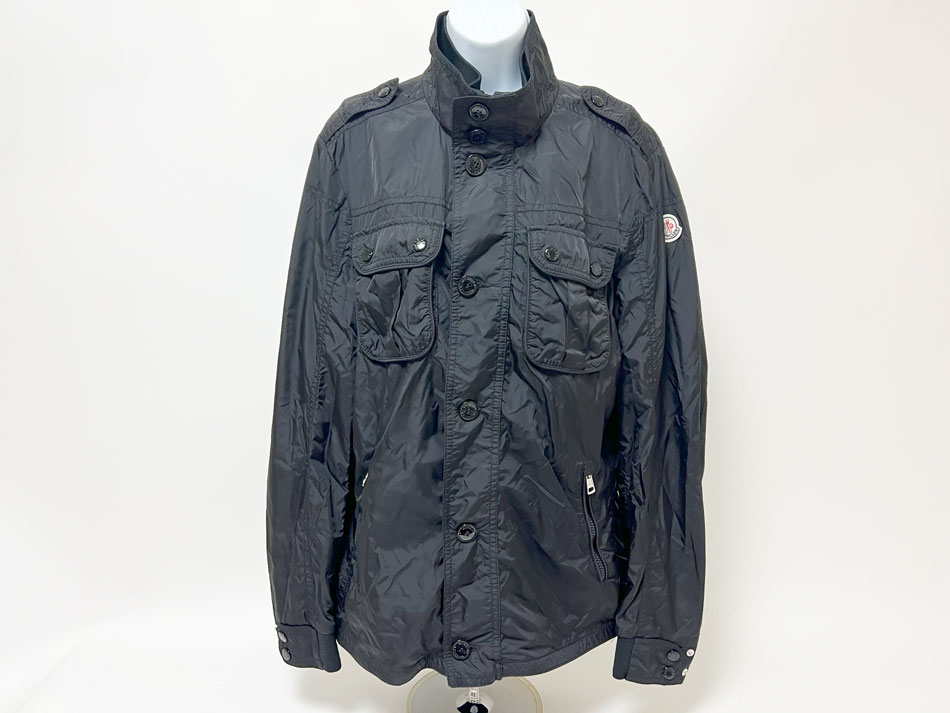 MONCLER モンクレール メンズ ナイロン ジャケット MATE GIUBBOTTO ブラック サイズ：4 美品 【中古】｜ブランドショップ山本