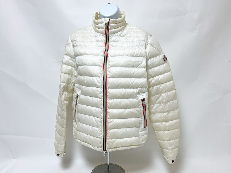 MONCLER モンクレール メンズ ライトダウンジャケット DANIEL GIUBBOTTO ダニエル ホワイト サイズ：1 【中古】