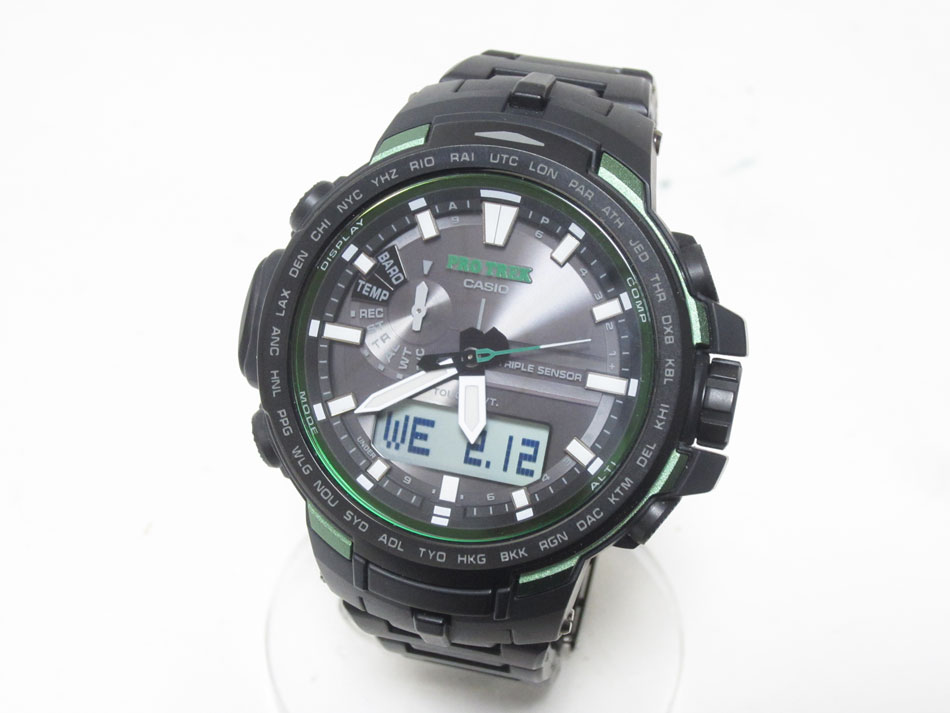 casio watch triple sensor