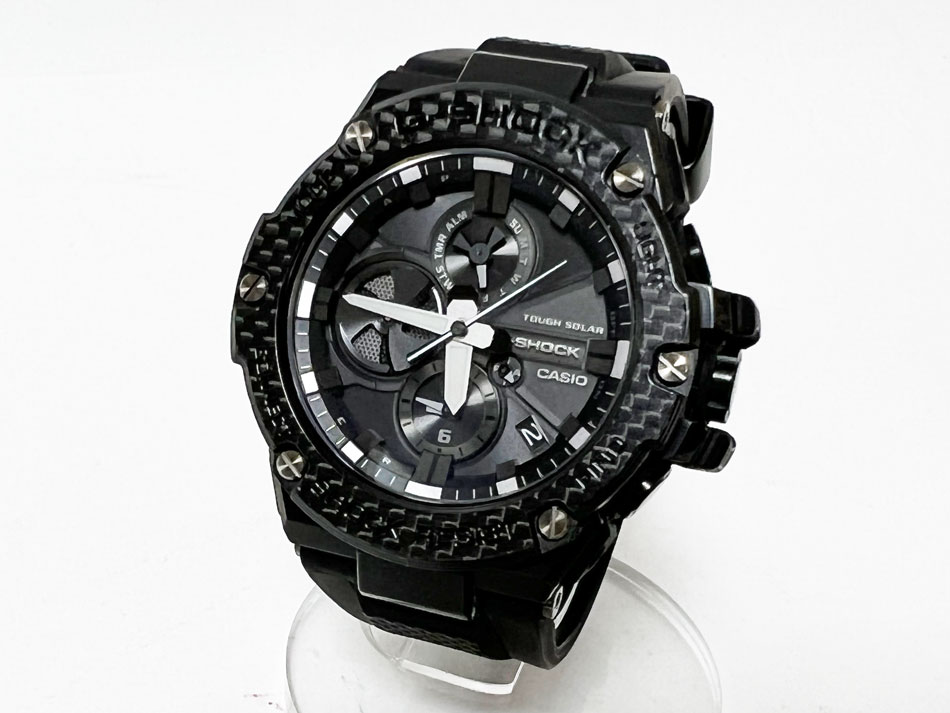 CASIO G-SHOCK CASIO 5513 JA GST-B100ブラック GSTB100 Series G-STEEL Watches Collection | G-SHOCK | CASIO