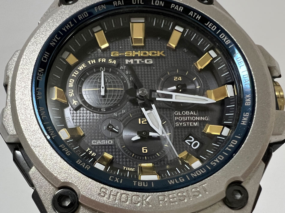 CASIO カシオ G-SHOCK メンズウォッチ MT-G 腕時計 タフソーラー