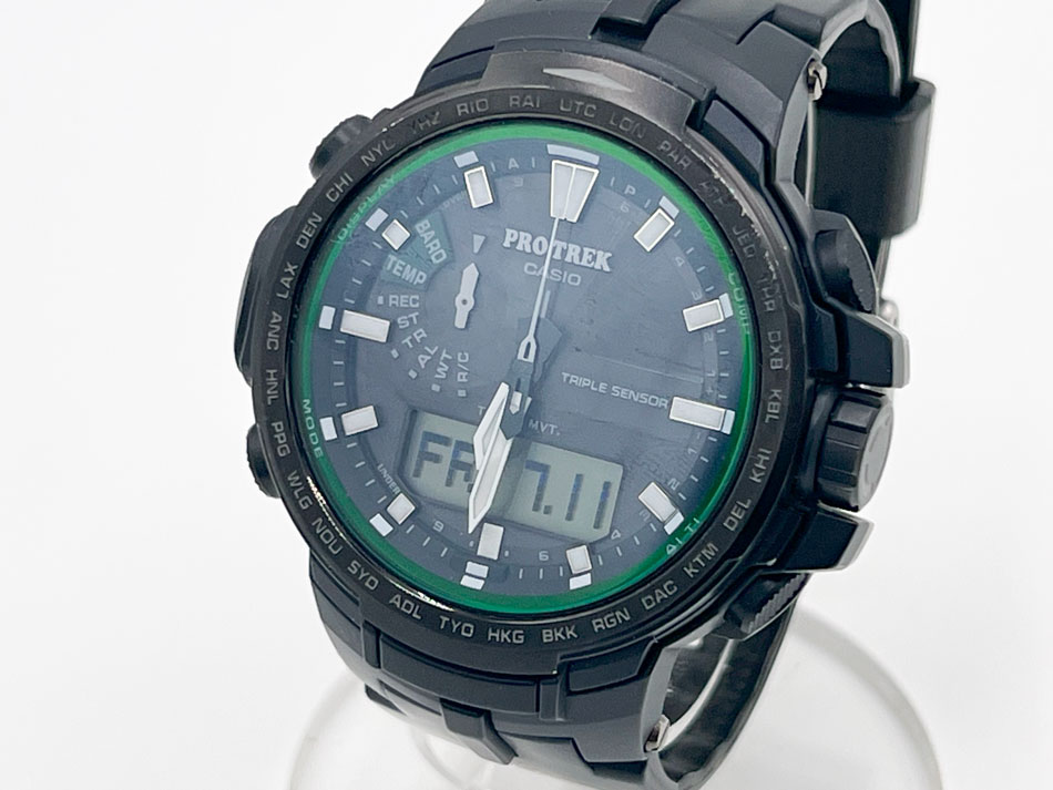 カシオ CASIO 腕時計 PRW-1300YTJ-1 楽天市場】カシオ CASIO PROTREK プロトレック PRW-1300YTJ-1JF