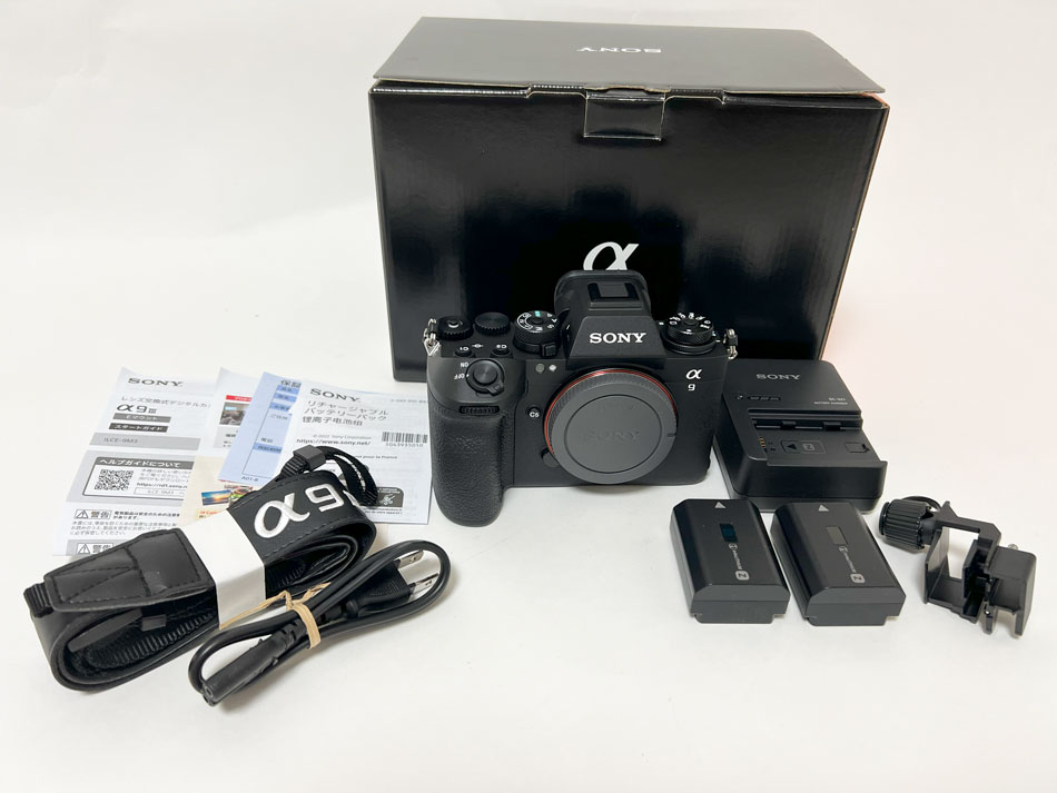 ソニー SONY デジタル一眼写真機 銀鏡受け答え一眼 α9III アルファ 上半身 黒いこと IL-CE9M3 乾電池1個おまけ 超美品【中古】