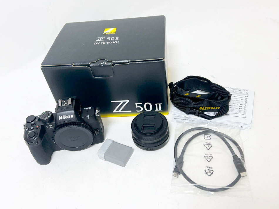 Nikon ニコン ミラーレス 一眼 カメラ レンズキット Z50II 16-50kit NIKKOR Z DX 16-50mm 超美品【中古】｜ブランドショップ山本