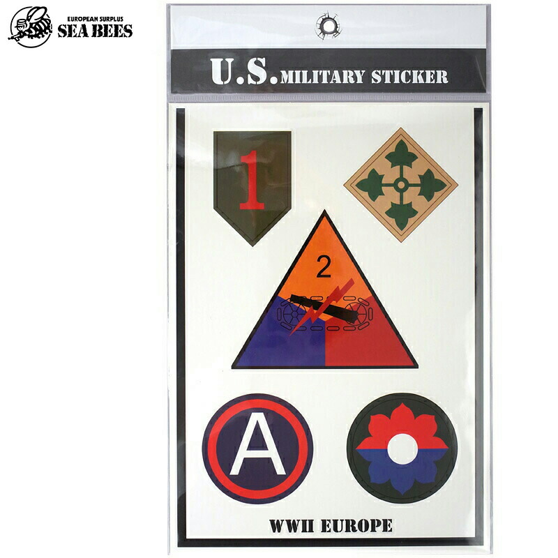 楽天市場】メール便可 米軍タイプ ミリタリーステッカー 『U.S.