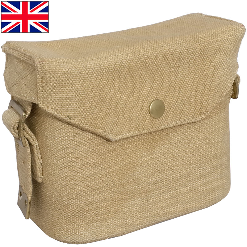 楽天市場】イギリス軍 ガスマスクショルダーバッグ デザートDPM USED