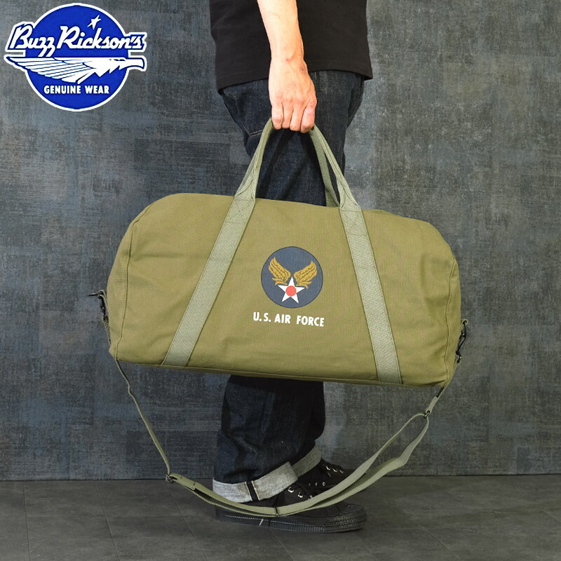 バズリクソンズU.S. AIR FORCE グレー フリーバッグ バズリクソンズU.S. AIR FORCE グレー フリーバッグ