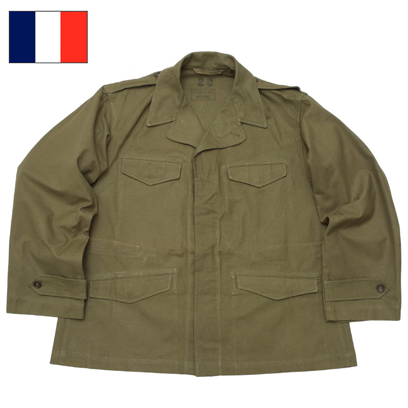 楽天市場】フランス軍 M-47 フィールドジャケット ツイル生地 オリーブ
