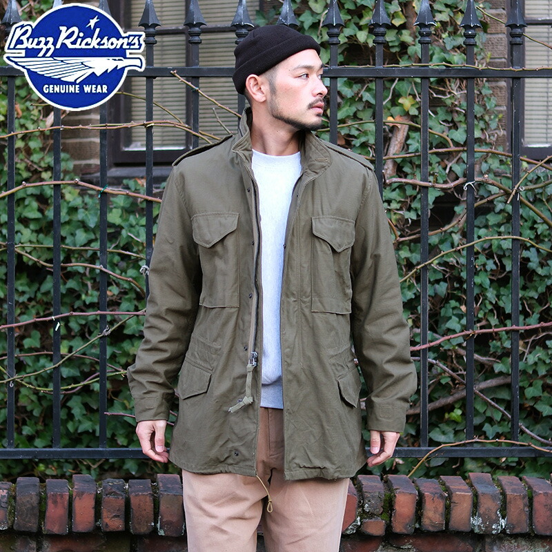 BUZZ RICKSON'S バズリクソンズ #BR11702 M-65 フィールドジャケット メンズ アウター コート M65ジャケット ミリタリージャケット オリーブグリーン 春 秋 冬
