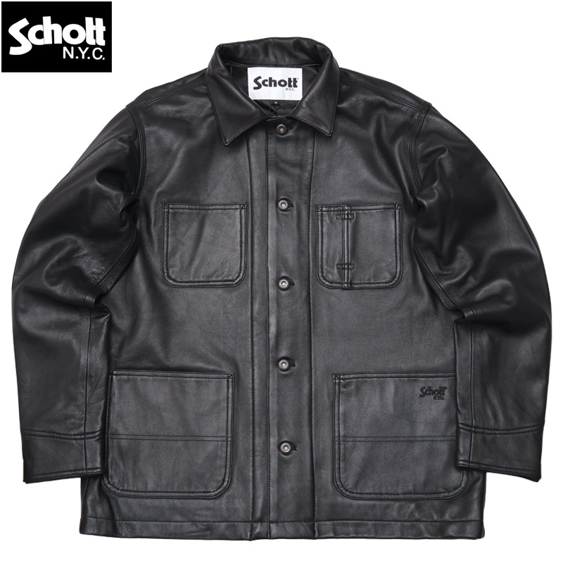 【楽天市場】Schott ショット #782-3950081[782-1950014](3121026) シープレザー コーチ ジャケット  レザージャケット メンズ 男性 黒 ブラック シープ 羊革 本革 革ジャン 皮 アウター : ミリタリー百貨シービーズ