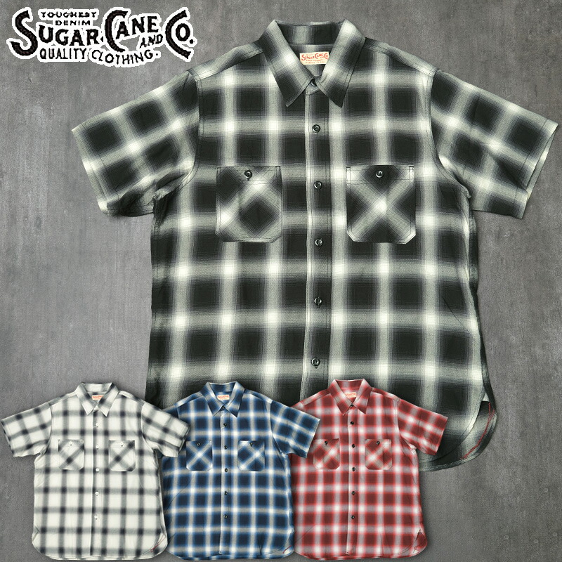 楽天市場】シュガーケーン SUGAR CANE コットンリネンツイル 半袖