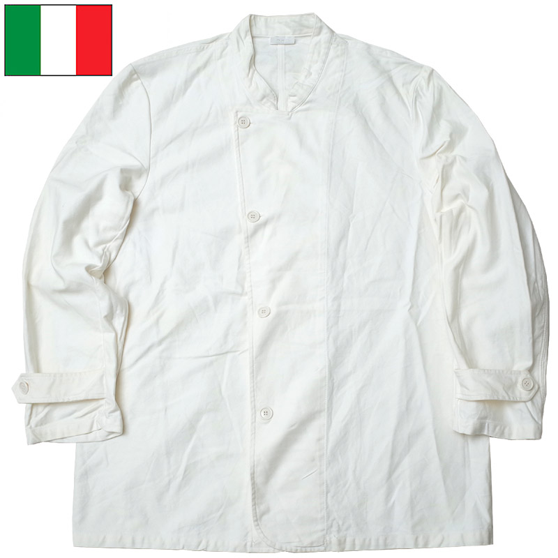 楽天市場】イタリア軍 シェフジャケット ストライプ デッドストック