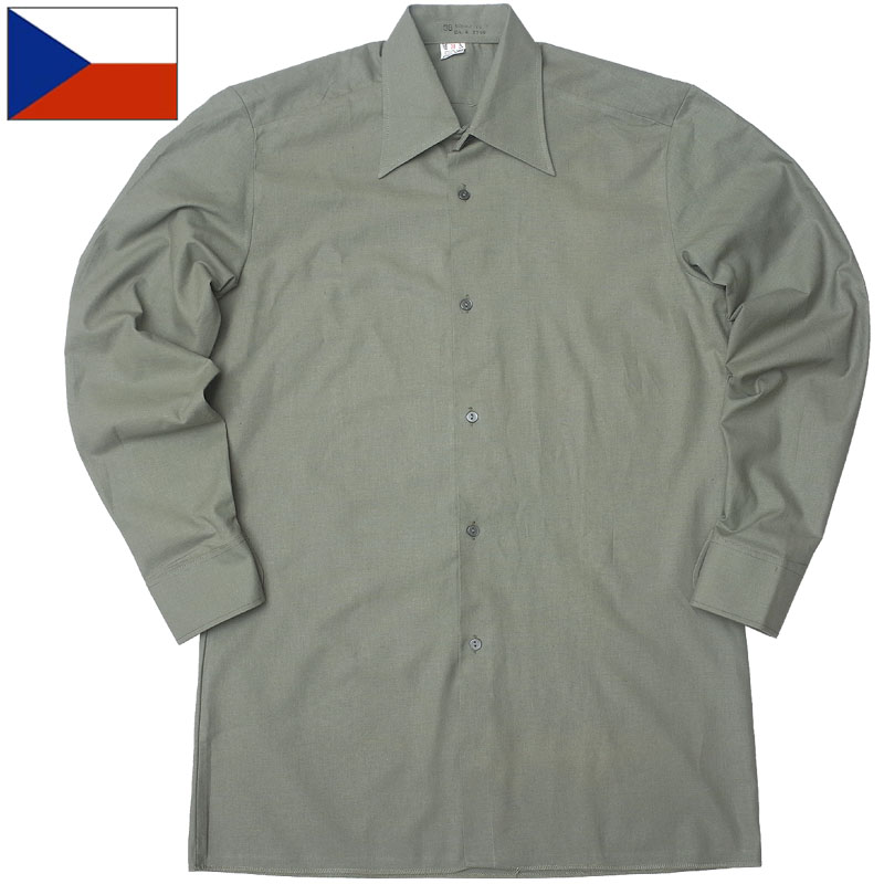 楽天市場】スウェーデン軍 M-55 プルオーバーシャツ 襟付き 長袖 USED