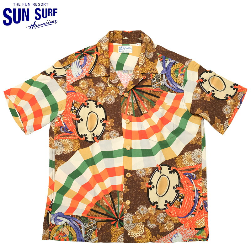 SUNSURF サンサーフ　メンズ　アロハ　シャツ Lot No. SS39278 / SUN SURF SPECIAL EDITION “ALOHA UNIVERSAL