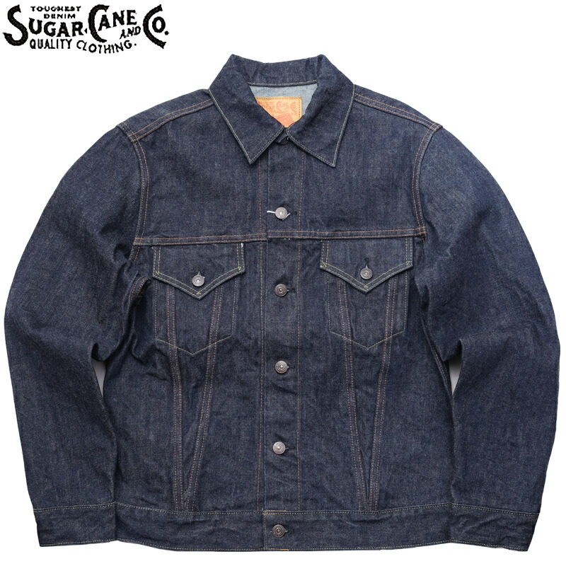 楽天市場】SUGAR CANE シュガーケーン #SC19007T SUGAR CANE Super “Denim” Collectibles #07  13.5oz. ブルーデニム ジャケット 1946モデル (T-BACK)メンズ 男性 アウター ジージャン ワークウエア ネイビー 紺 カジュアル  アメカジ 大きいサイズ : ミリタリー百貨シービーズ