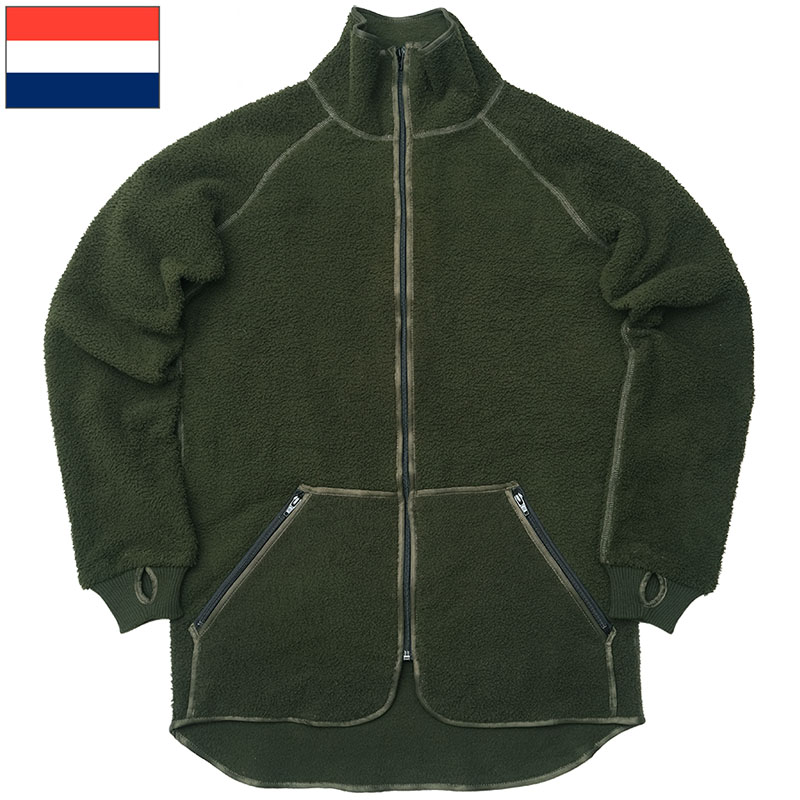 楽天市場】オランダ軍 フリースジャケット グリーン USED JJ226UN 