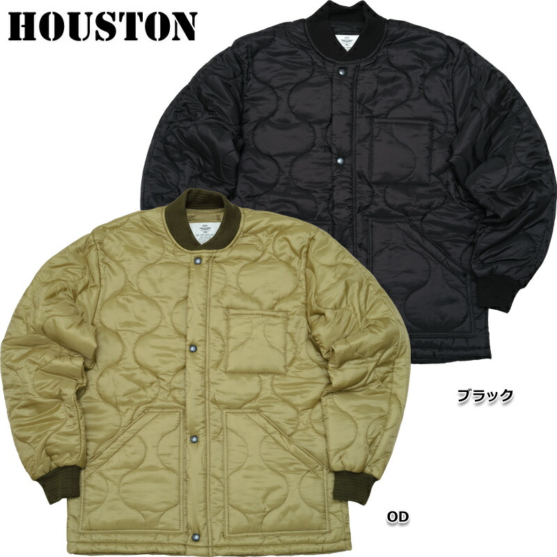 HOUSTON　OD　Mサイズ　ブルゾン　フライトジャケット　51110 HOUSTON OD Mサイズ ブルゾン フライトジャケット 51110