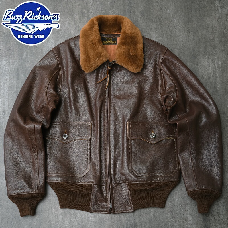 未使用タグ付　L相当 バズリクソンズ G1 ゴートレザー　フライトジャケット 楽天市場】☆クーポン配布!お買い物マラソン☆ バズリクソンズ G