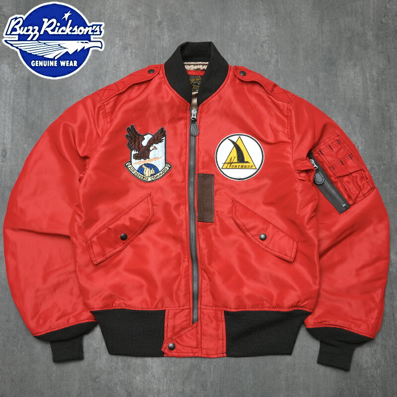 楽天市場】バズリクソンズ Buzz Rickson's RED MA-1 Type