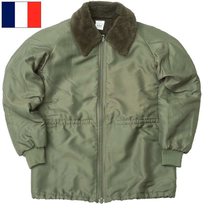 フランス軍 ボンバージャケット オリーブ デッドストック ZJJ548NN ミリタリー百貨シービーズ