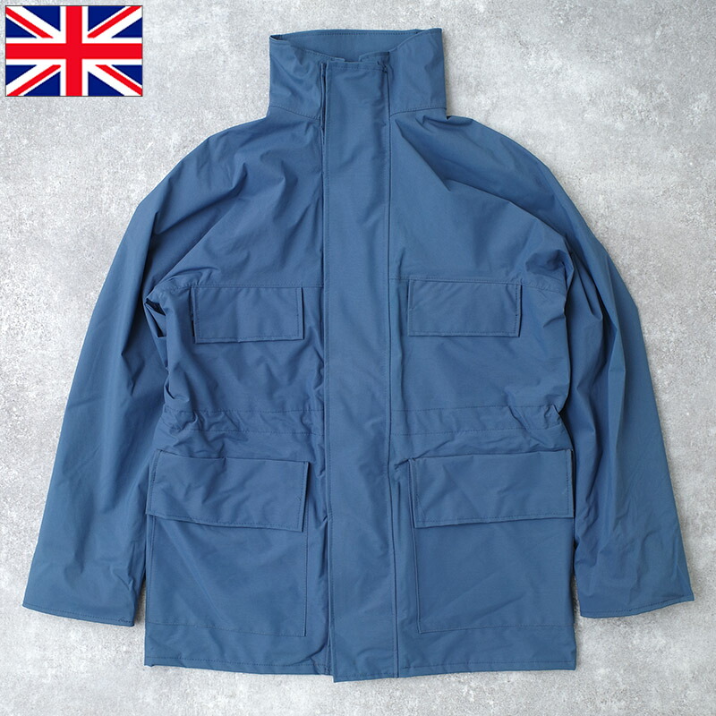 楽天市場】イギリス軍 RAF レインジャケット ナイロン ブルー USED