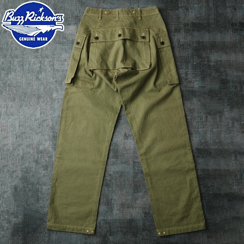 【希少☆廃盤品☆】Buzz rickson's USMC ヘリンボーンパンツ 楽天市場】バズリクソンズ Buzz Rickson's M-1944 ヘリンボーン パンツ