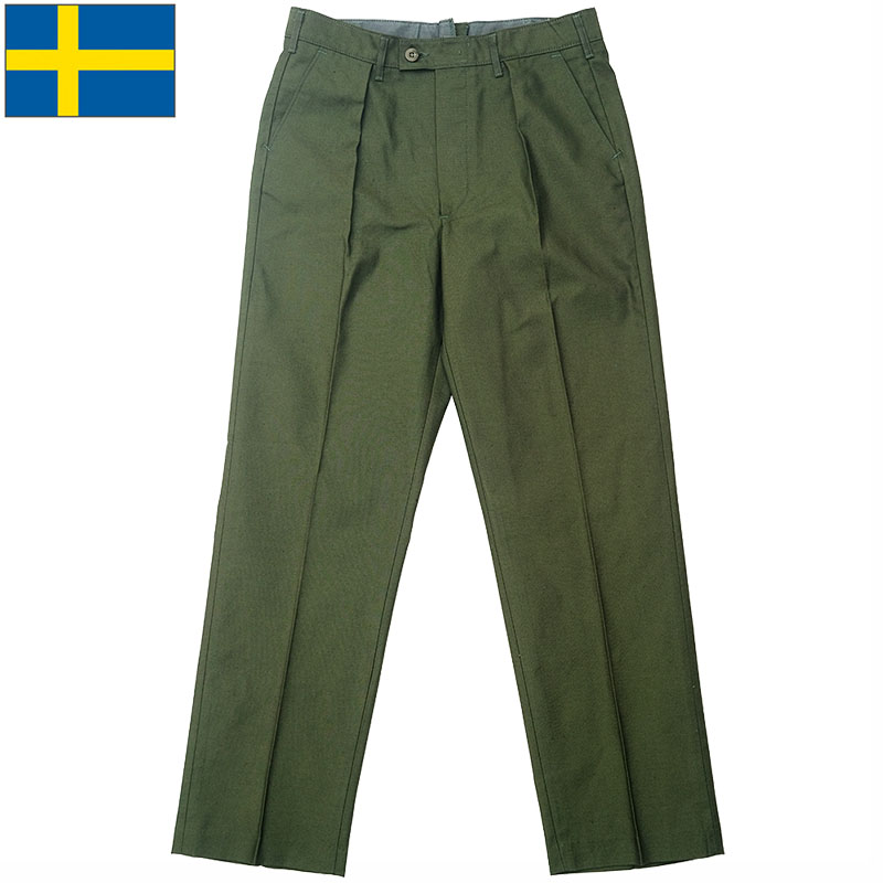 【楽天市場】スウェーデン軍 M59 ユーティリティパンツ グリーン
