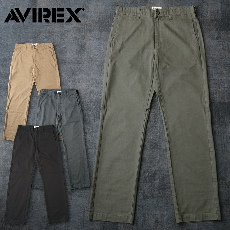 楽天市場】アビレックス AVIREX ベーシック オフィサー パンツ