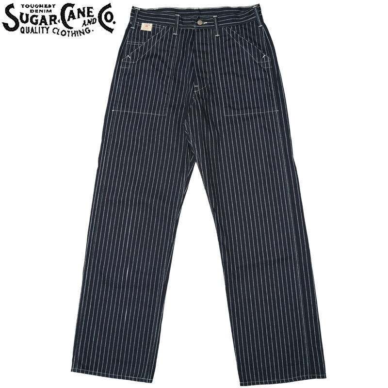 シュガーケーン 太 ワークパンツ ストライプ 楽天市場】シュガーケーン SUGAR CANE 9ozウォバッシュ