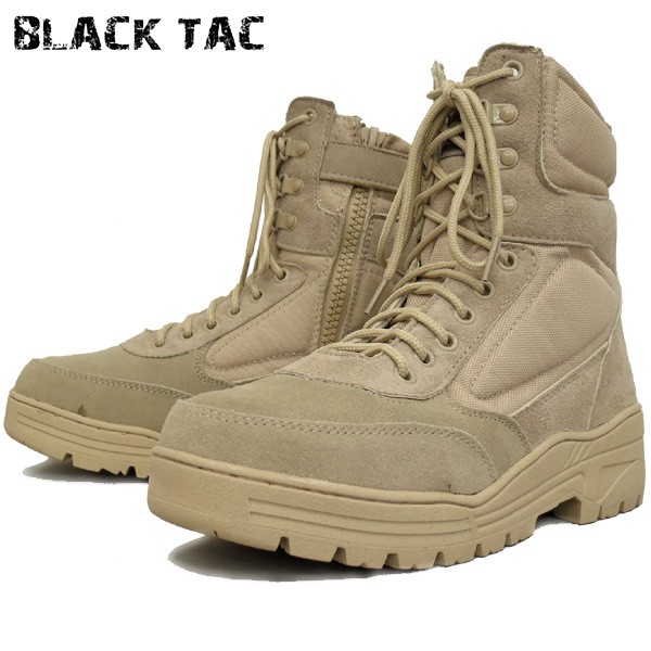 楽天市場】BLACK TAC #TY8004 タクティカルブーツ デザート 米軍