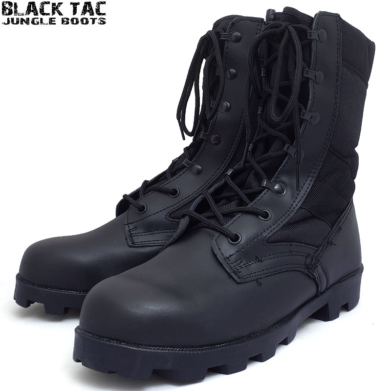 楽天市場】BLACK TAC デルタ サイドジッパー タクティカルブーツ