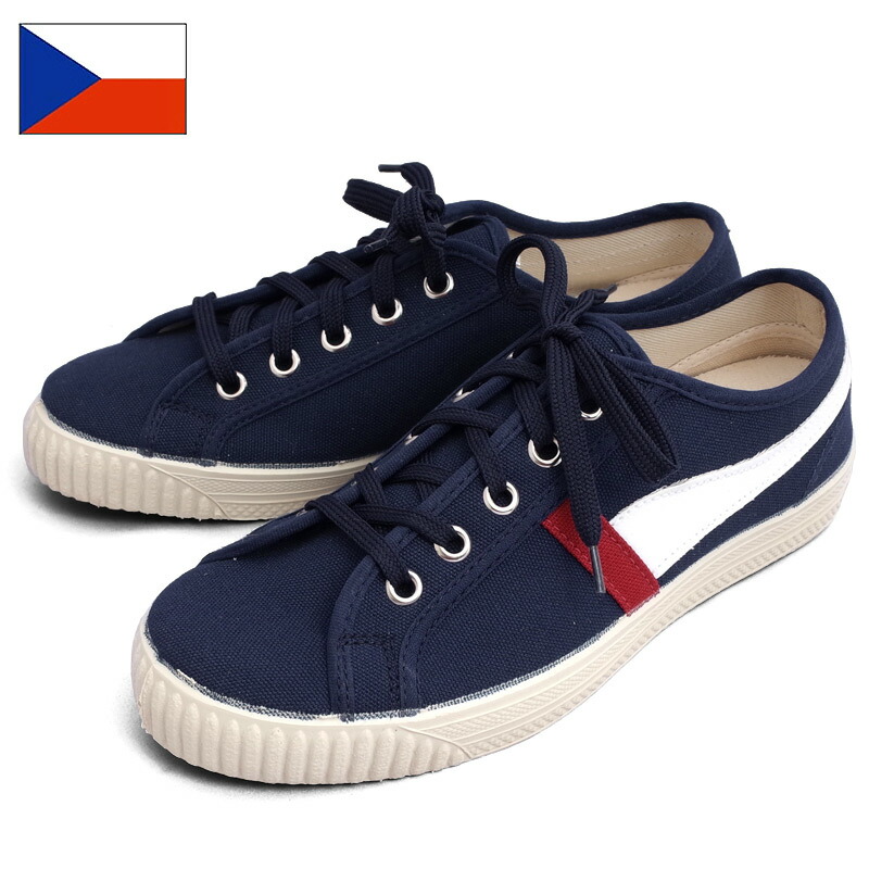 未使用級　チェコ軍スニーカー　トレーニングシューズ　Vibramソール　23 DEAD STOCK / Czech Army Training Shoes -Vibram Sole-（チェコ
