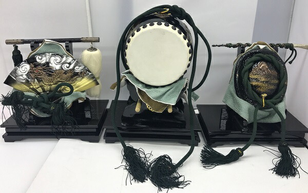 楽天市場】80号 24cm 特上 軍扇陣笠揃 804-50五月人形お道具 五