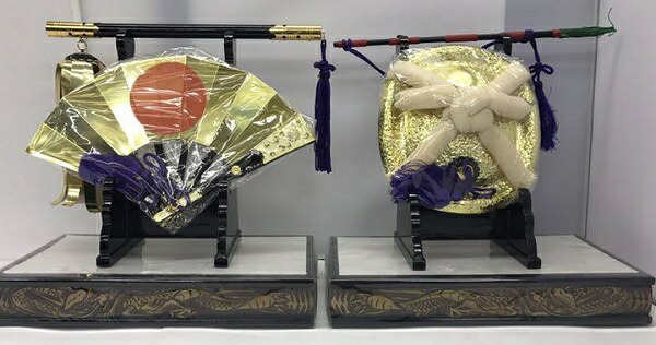 80号 扇笠揃 木製<BR>五月あやつり人形お物の具 五月