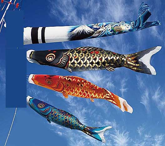 鯉のぼり　３ｍ縮緬都錦鯉　庭園６点セット　送料無料！ 五月人形　端午の節句　初節句　お祝い　誕生祝い　ギフト　プレゼント　鯉のぼり　スタンダード　シンプル　日本文化　日本土産　日本伝統　伝統工芸　伝統　こどもの日　菖蒲の節句　錦鯉　日本製　鶴亀