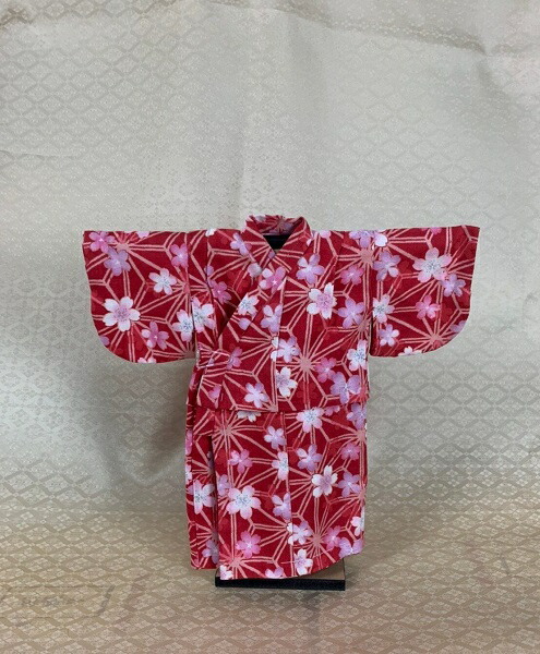 楽天市場】お着物 中 衣桁付き 10-03着せ替え人形 日本人形 着物 衣桁