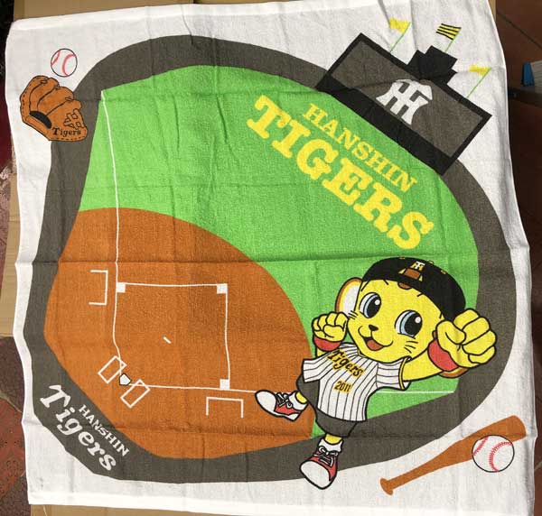楽天市場】阪神タイガース ブランケット ひざ掛け（ロゴ／丸虎