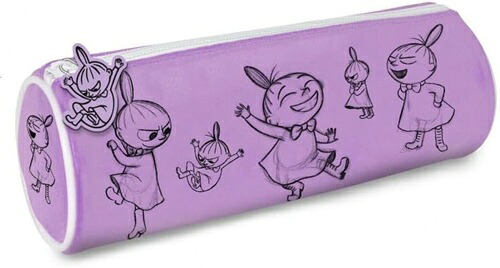 Moomin リトルミィ ペンケース パープル 筆箱 文房具 北欧 キャラクター ムーミン おしゃれ雑貨 ステーショナリー 新入学 勉強グッズ ポーチ 紫 小物入れ 筆記用具 文具 雑貨 北欧 北欧雑貨 プレゼント ギフト 新学期 新社会人 買い替え