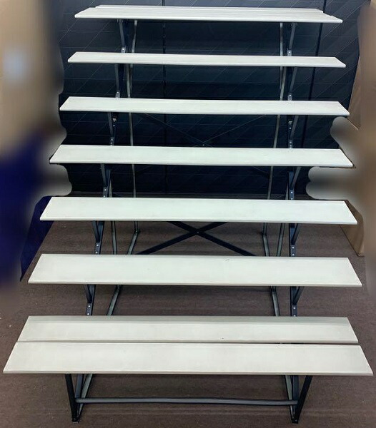 楽天市場】ひな人形用 スチール製雛壇 七段飾り台 35号（間口105×奥行