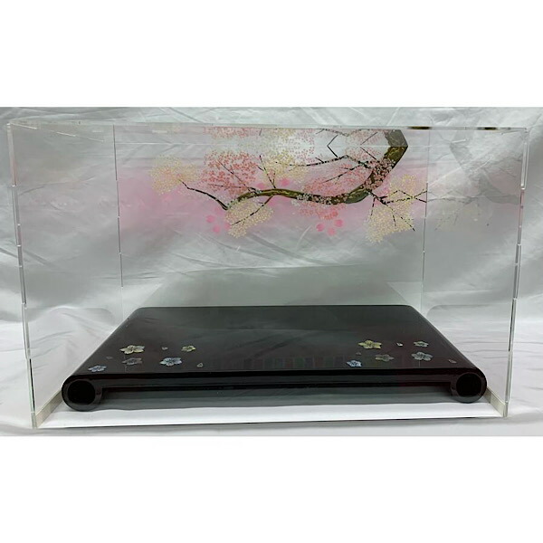 楽天市場】40G3-6 34x2 桜 飾り台・屏風セット H23-18A親王飾り 雛祭り