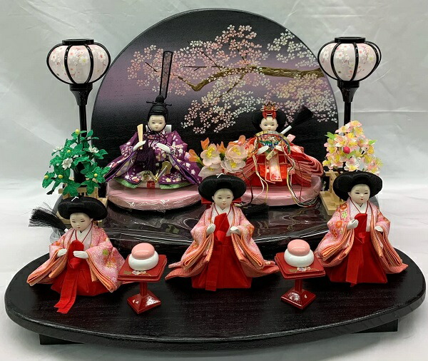 吉藤工房 雛人形 楽天市場】雛人形 小三五 親王 三段飾り 吉藤作ひな人形 初節句