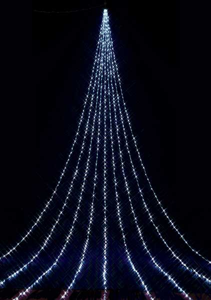 １５ｍニュー白いことLEDドレープライト KT2801\u003cBR\u003eナイアガラ クリスマス 照度 電飾 かざり付ける 飾りつけ 出来事 寄り合い 流れる点火装置