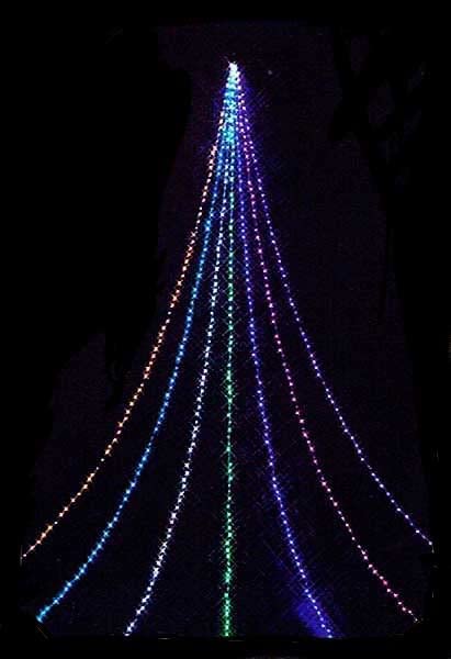 ５ｍニュースーパーマルチLEDドレープライト　KT-3564 KT-3764 クリスマス　イルミネーション　ナイアガラライト　電飾　装飾　ウィンター　イベント　パーティー　デコレーション